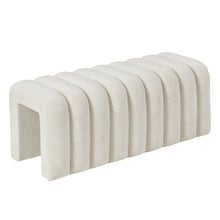 Livona Velvet Ottoman Bench